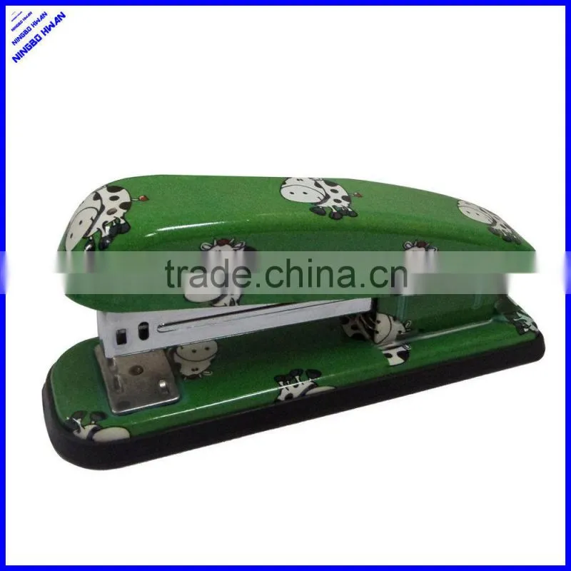 2015 new designer floral metal cute stapler