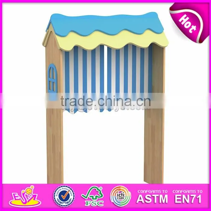 Best wholesale kindergarten toy storage wooden kids storage shelves W08C195