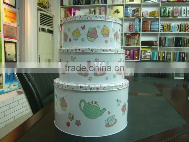cake tin can(tin set)