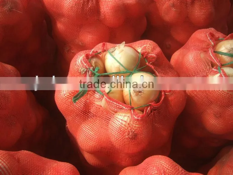 PP leno mesh sack,net bag for onions
