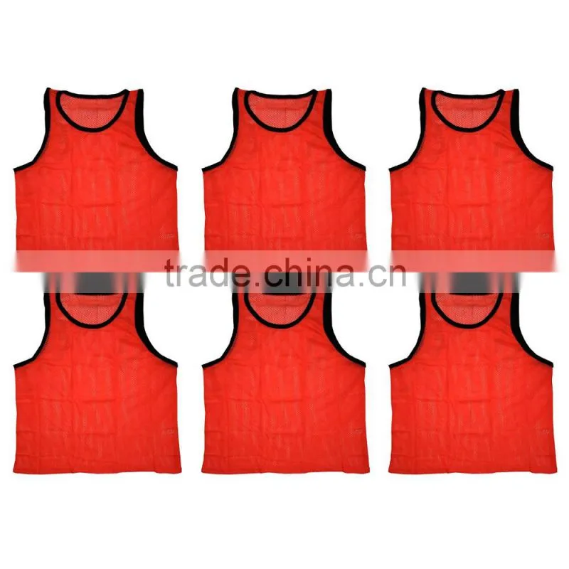 Mesh Fabric Sportswear Manufacturer Men / Women Multiple Colors Scrimmage Training Vests In Bulk