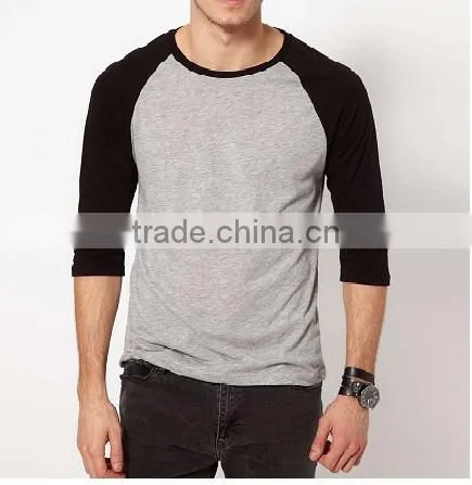 High Quality First Choice Man Cotton Raglan T Shirt OEM Manufacturer from VietNam