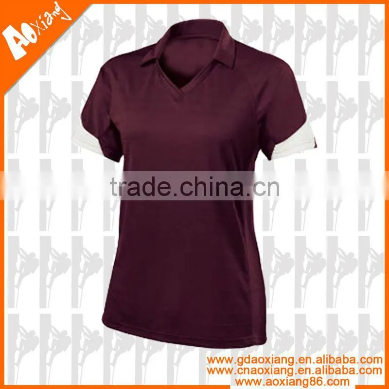 Fashion and cool cotton polo shirt with spandex