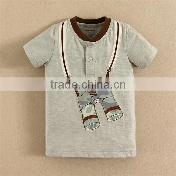 2015 Summer Wholesale High Quality mom and bab Tshirt Knitting Design