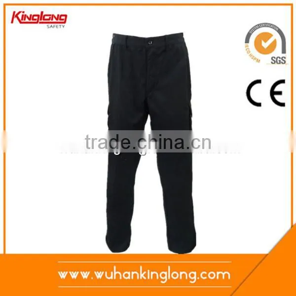 Chinese factory directly made the work pants with side special pockets for hot sale
