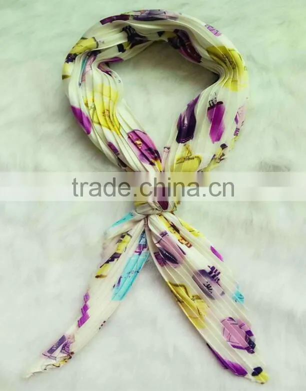 EY0017A best sale colorful printing friendly polyester elephant print scarf