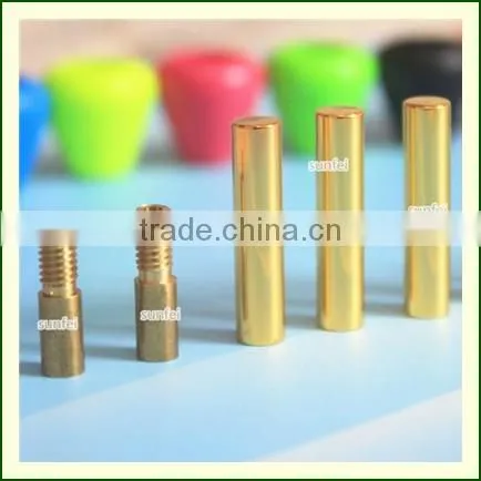 Gold/Silver 23mm Shoelaces Laces Cylindrical Aglets For Mids & Lows Trainers - Metal Aglets Shoe Laces Tips Replacement