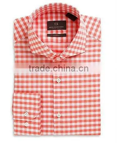 fashionable mens shirts 2014 newest style Stylish Cotton Solid Color slim fit comfortable men's Office Shirts
