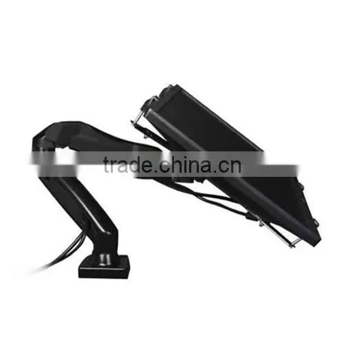 Lcd support display desktop hanging rack universal rotary lifting telescopic computer support