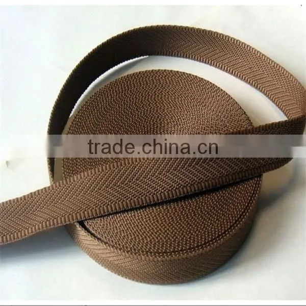 Polypropylene bias webbing tape