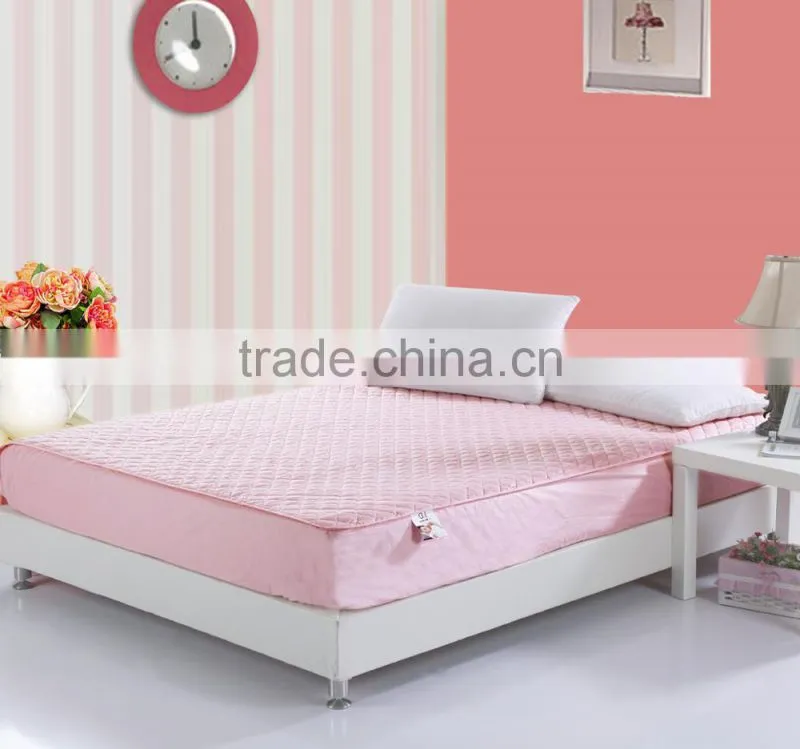 Alibaba supplier patchwork cotton fabrics quilted waterproof mattress protector for hotel/Hospital