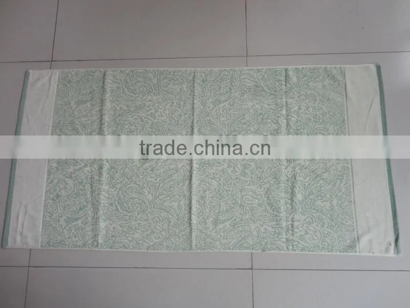 100%cotton jacquard bath towel