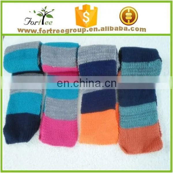 kids funny cable knitted hat scarf sets