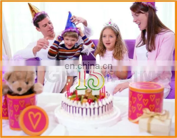 Party number candle