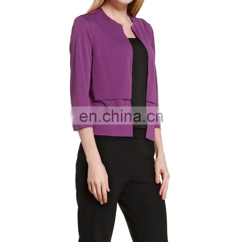 2016 New arrivel office uniform designs for women pants and blouse
