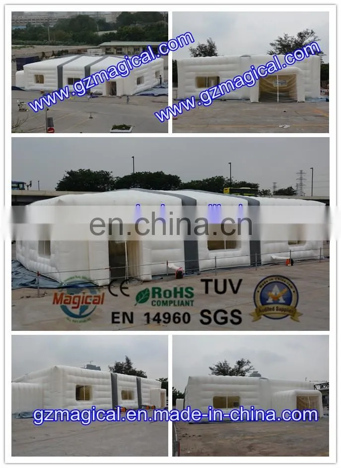 LED advertising event party cube marquee inflatable wedding tent