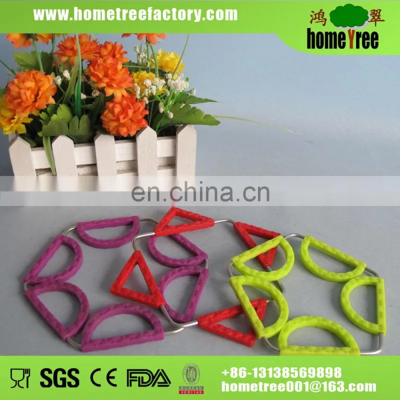 2014 hot sale small silicone pot holder