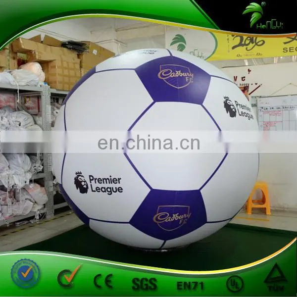 Hongyi Custom Cheap Inflatable Advertising Football Replica Balloon, Inflatable Soccer Ball