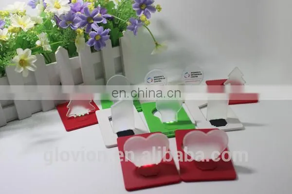 New design promotional gift Card lamp LED lamp