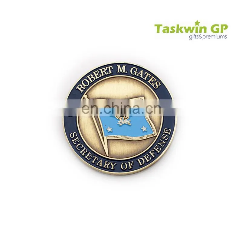 Metal making and Detail clear Souvenir Coin gift