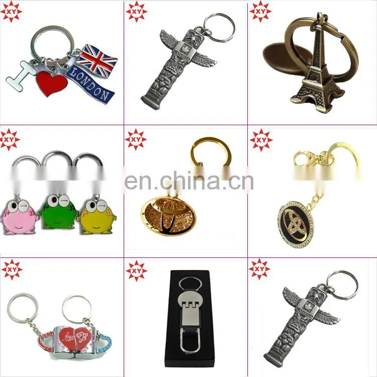 Promotional gift trolley coin holder keychain