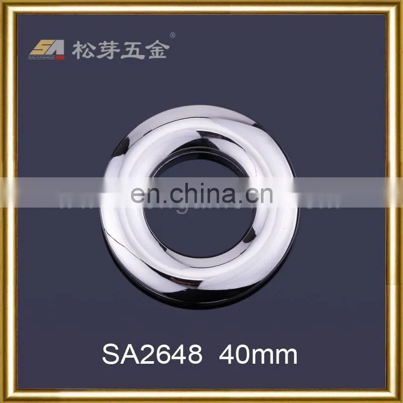 High Quality New Design Metal Ladies Decorative Shoe O-Ring, Nickle Plated Decorative O-Ring