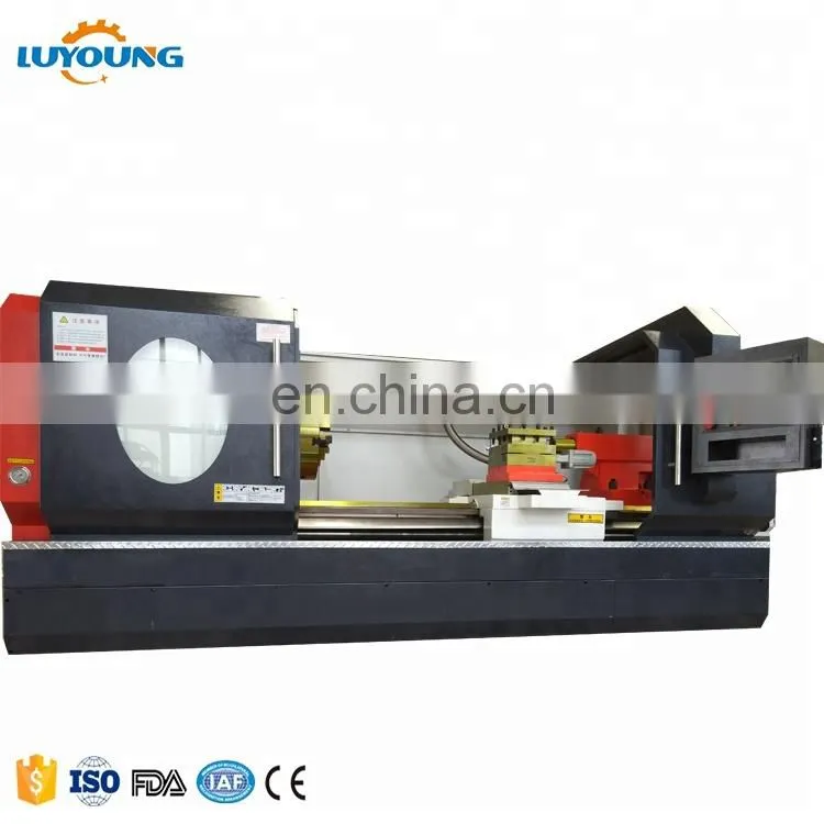 CK61100 large diameter metal cnc control lathe machine