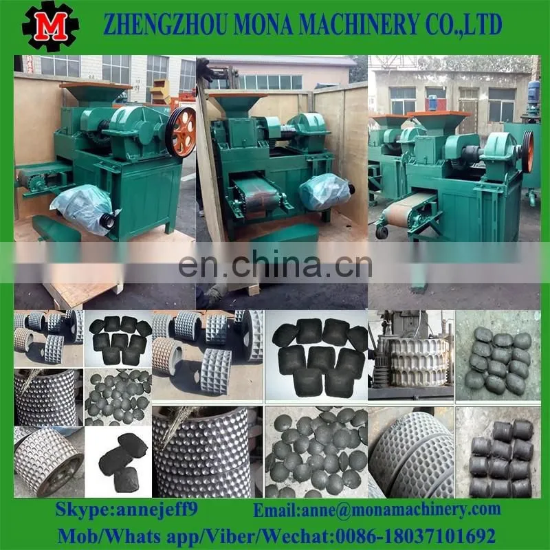 Manufacturer Directly coal/charcoal powder ball press machine/briquette making machine
