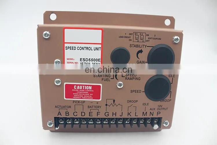 Spare Parts for Generator Engine Speed Governor Control ESD5500E