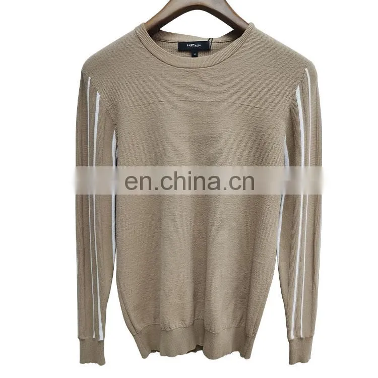 DiZNEW Custom Rayon/ Tencel/ Polyester Tactical Army Military Jersey Knit Sweater Men Pullover Sweater