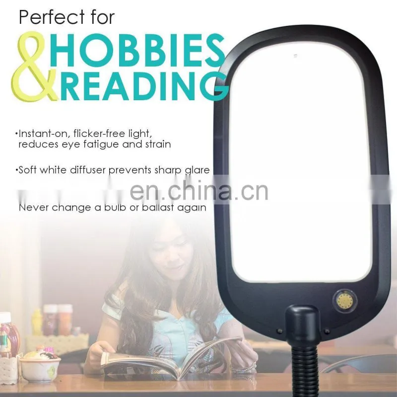 Simple design LED natuyal light reading desk table lamp