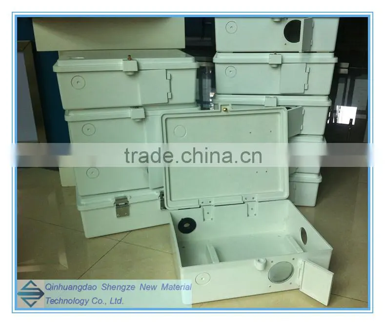 FRP meter box/ Multiple observation mouth Electric control shell / SMC cell box