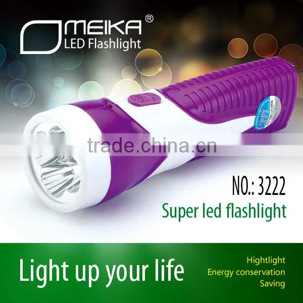 Rechargeable led car lighter torch flashlight