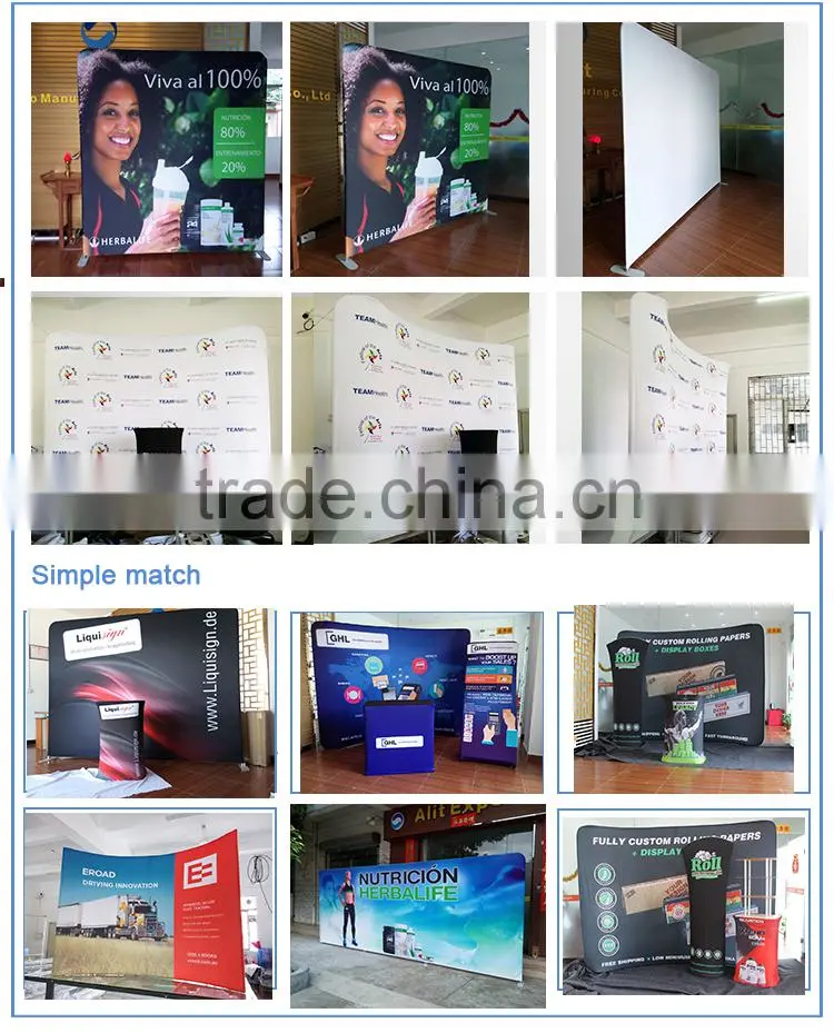 best selling items promotional booth pop up kiosk booth portable folding booth display for sell