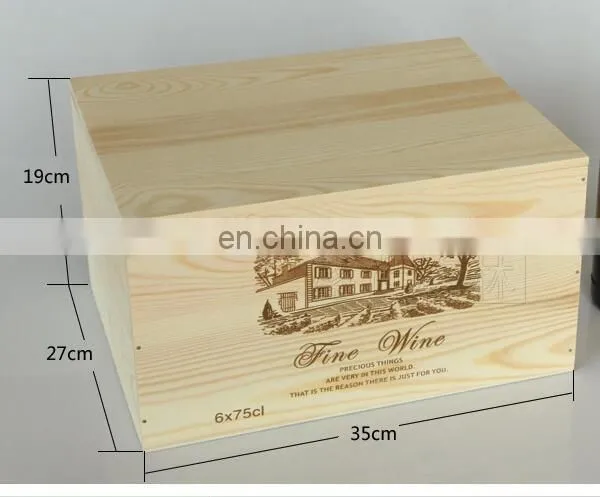 candle or cigar packing bark wooden box