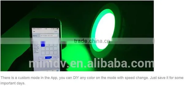 Group Control/Music Control/Timing Control 9W Dimmable WiFi LED Downlight With Both Android And IOS APP Magic Home WiFi
