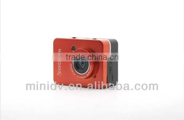 Full HD 1080P@30FPS Waterproof Action Camera DV240 With 2.4inch Touch Screen