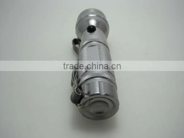 Aluminum 15+1 LED flashlight