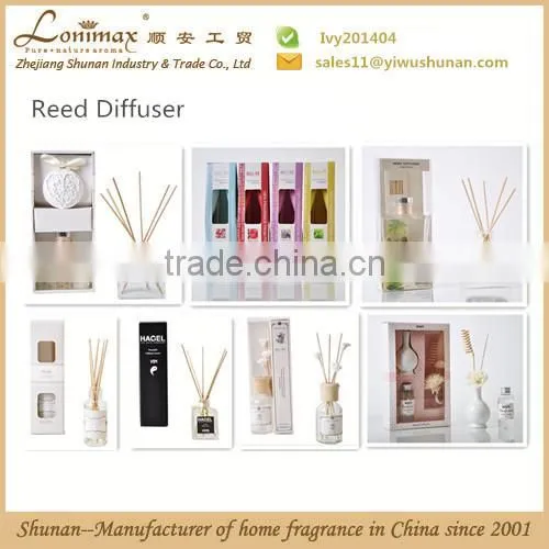Home fragrance set /100ml add liquid, clay flower, rattan sticks, 60g dry flower sachet SA-0305