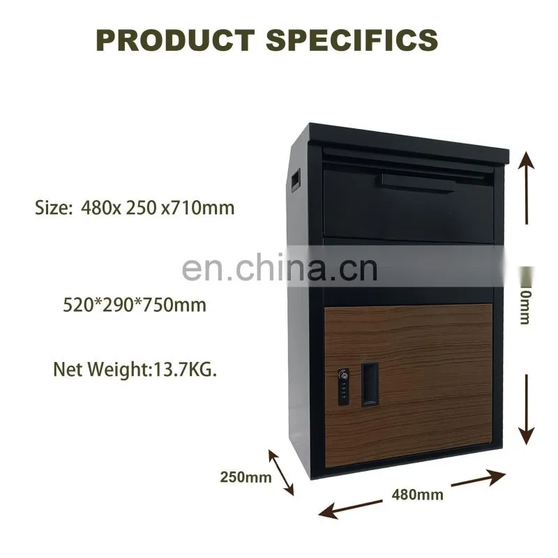 Bulk Buying Outdoor Package Mailbox/electronic Mailbox/intelligent Mailbox