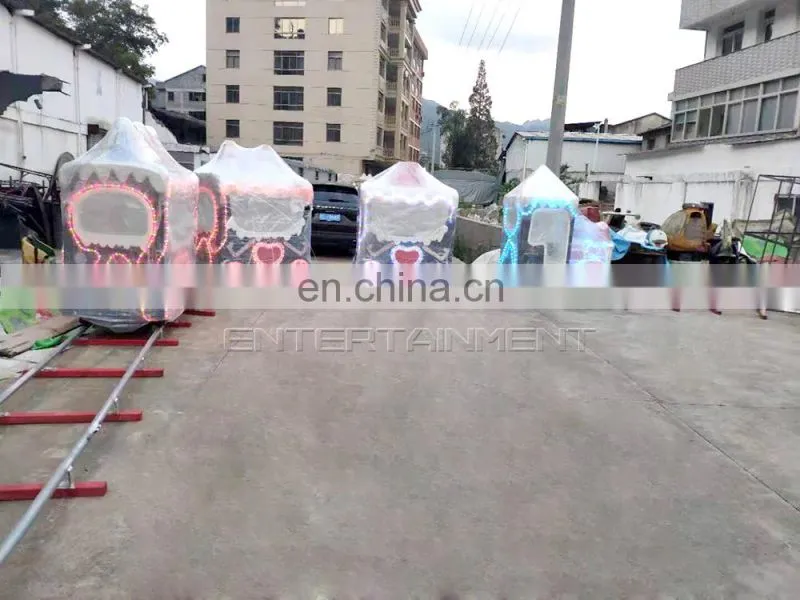 Amusement Park Kids Attractions Rides 14 person Christmas train