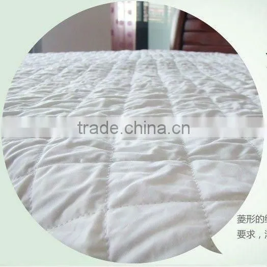 quilted spandex waterproof fabric bed cover