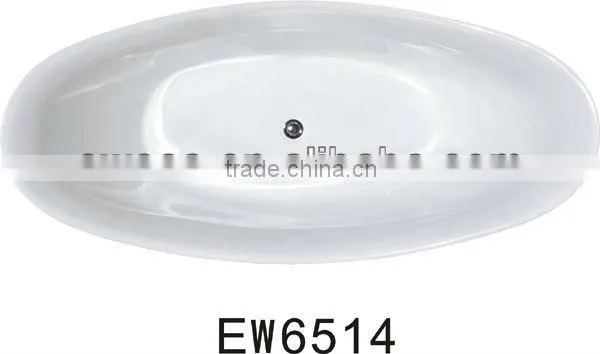 Freestanding Slipper Overflow Bath