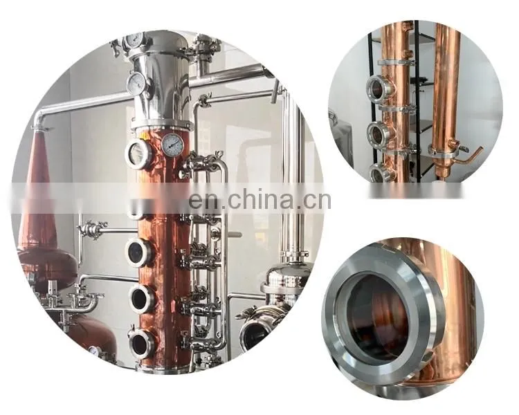 copper still Whisky distiller
