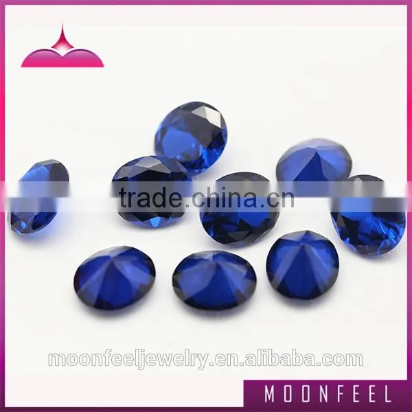 synthetic spinel oval shape blue gemstonte names