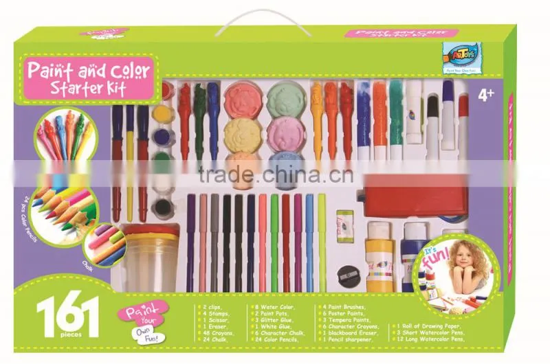 161pc Paint and Color Starter Kit