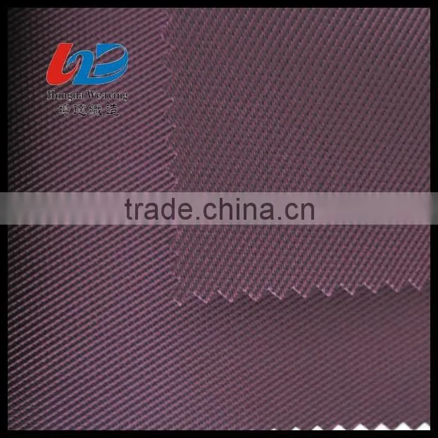 100% Polyester Twill Fabric With PU/PVC Coating Using for Bags