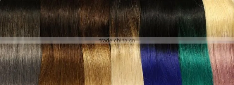 Dark roots human hair ombre brazilian hair weave pink gray and black ombre hair extensions