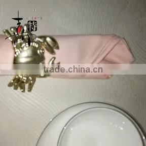 100% Polyester dyeing Colorful Decoration hotel Table Napkin