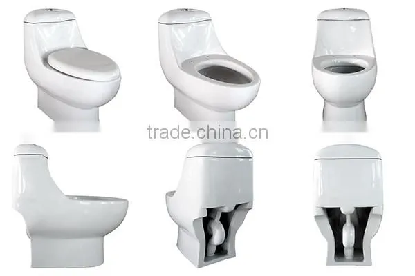 Hot selling ceramic siphonic one piece toilet prices W9037